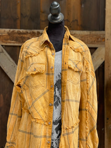 Angry Minnow Signature Flannel- HONEYCOMB